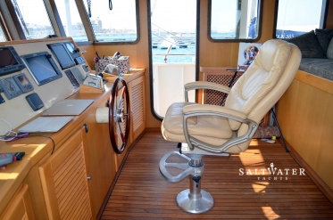 Steel Motor Trawler for Sale. Saltwater Yachts