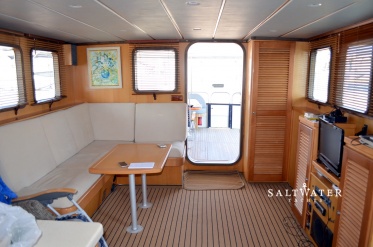 Steel Motor Trawler for Sale. Saltwater Yachts