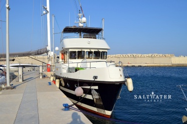Steel Motor Trawler for Sale. Saltwater Yachts