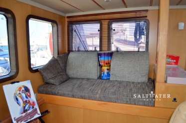 Steel Motor Trawler for Sale. Saltwater Yachts