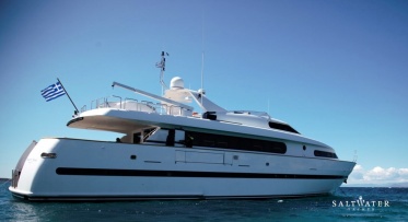 Motor Yacht Project Steel for crewed charter in Greece