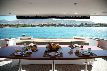 Motor Yacht Project Steel for crewed charter in Greece
