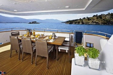 Tecnomar 100 used motor yacht for sale in Greece. Saltwater Yachts