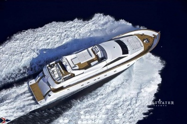 Tecnomar 100 used motor yacht for sale in Greece. Saltwater Yachts