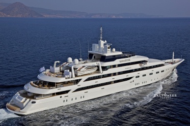 O'Mega Mega Yacht Super Yacht charter in Greece, West & East Mediterranean - Saltwater Yachts